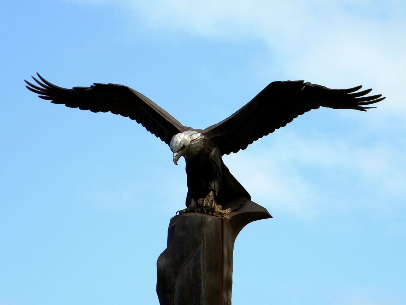 Eagle Landmark Sculpture