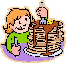 pancake cartoon