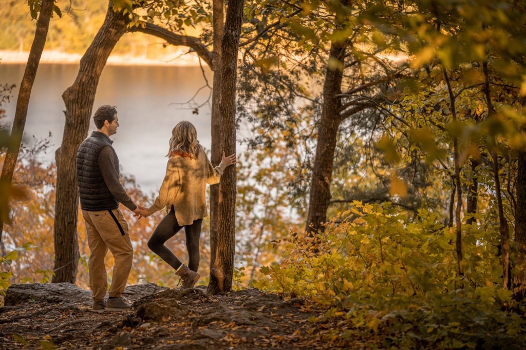 Apple Blossom Scenic Overlook in the fall