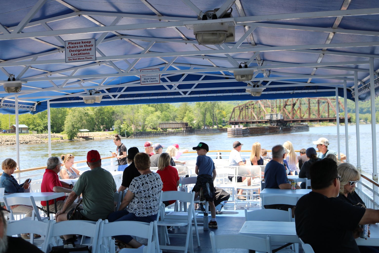 "Seas The Day" On The La Crosse Queen Paddlewheeler ExploreLaCrosse