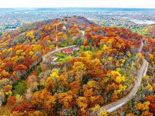 fall colors in the bluffs