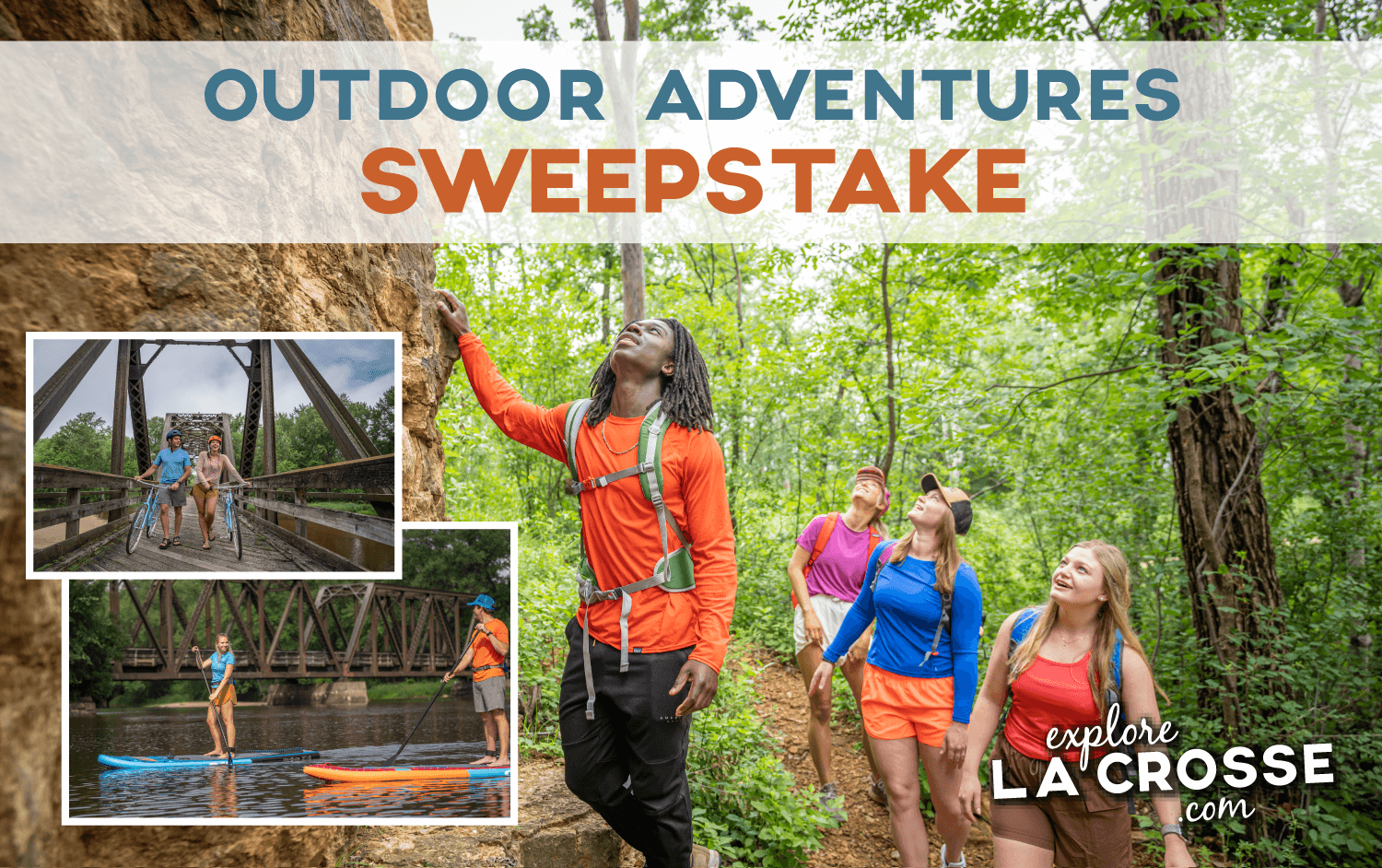 explore la crosse outdoor sweepstakes getaway outdoor recreation opportunities