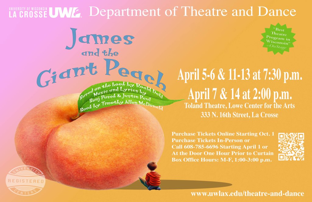 James and the Giant Peach Poster