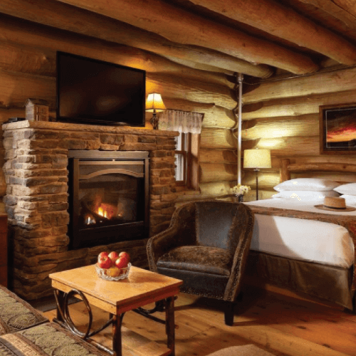 Cozy Winter Cabin & Lodging in the La Crosse Region