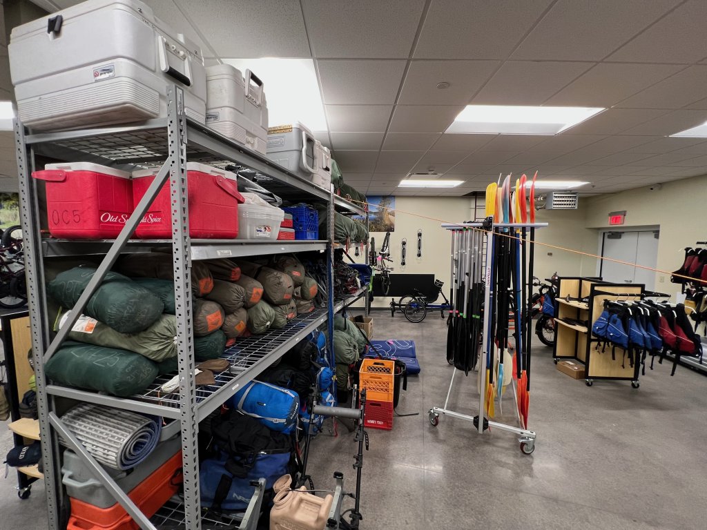 Locker room
