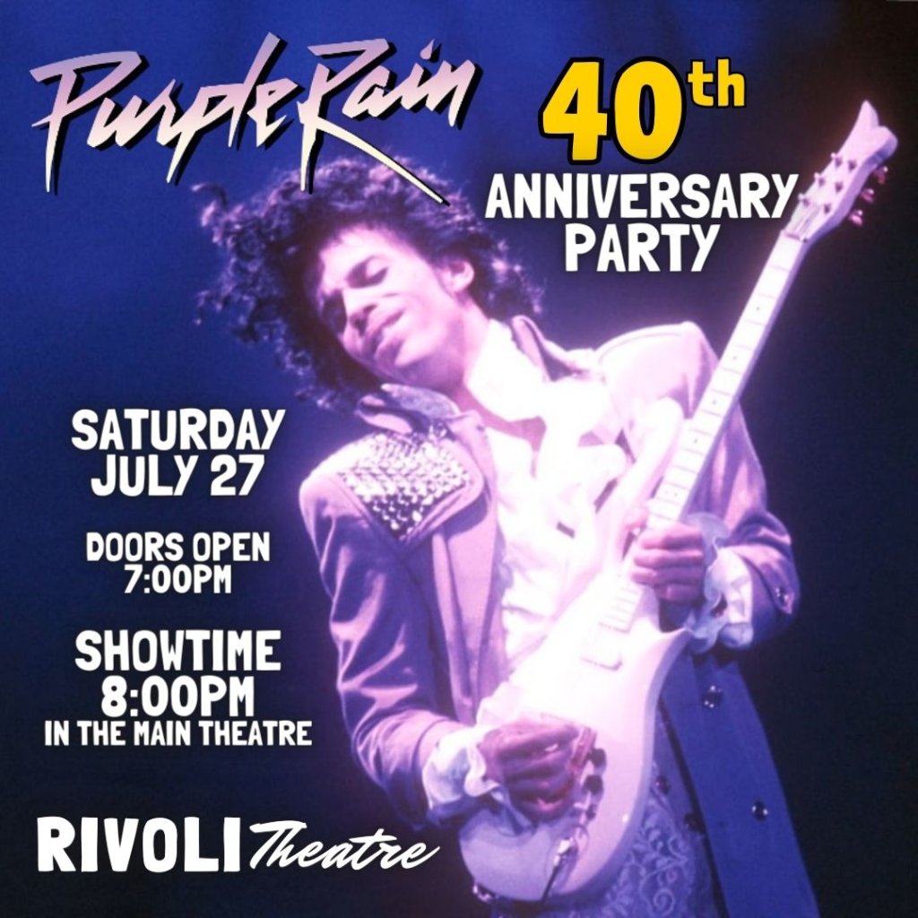 Purple Rain 40th anniversary party square