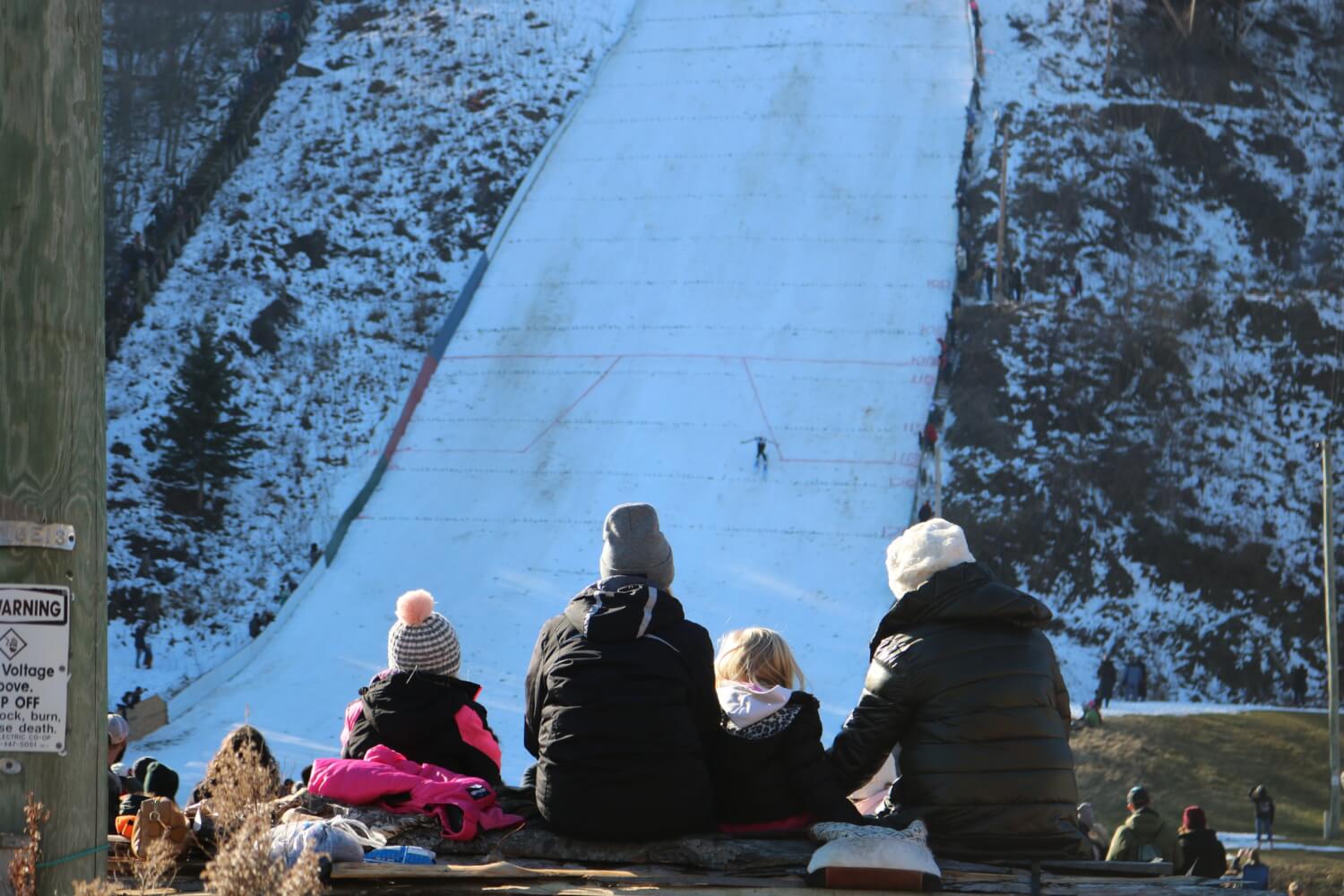 Snowflake Ski Jump Passes