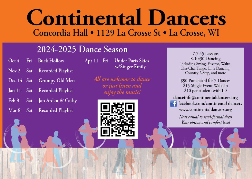 2024 2025 dance season card