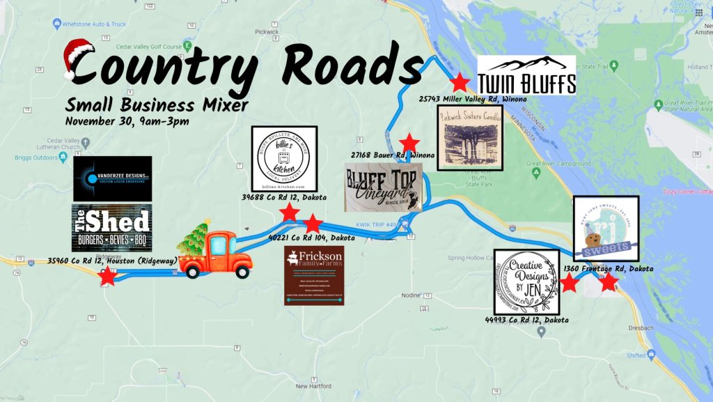 country roads 2024