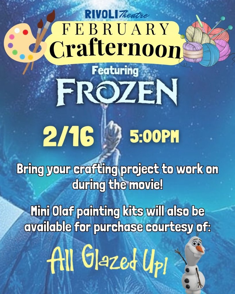 Frozen Crafternoon 1080 x 1350 px