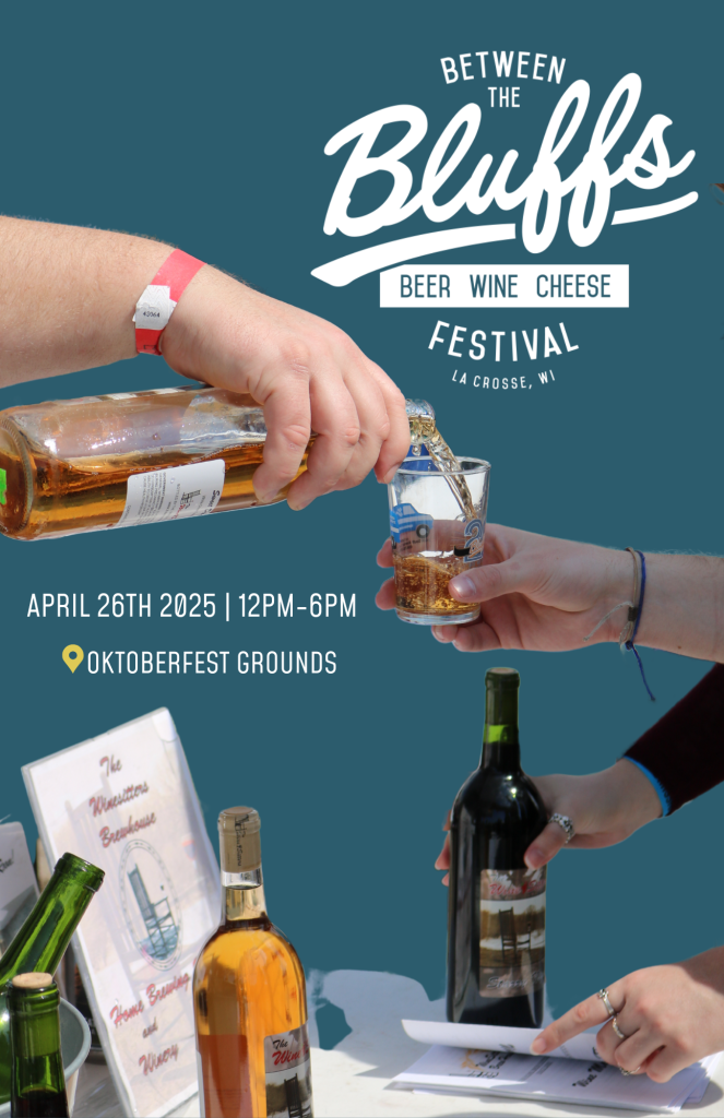 Beer, Wine & Cheese Festival Sponsors 10 a person pouring a drink into a glass