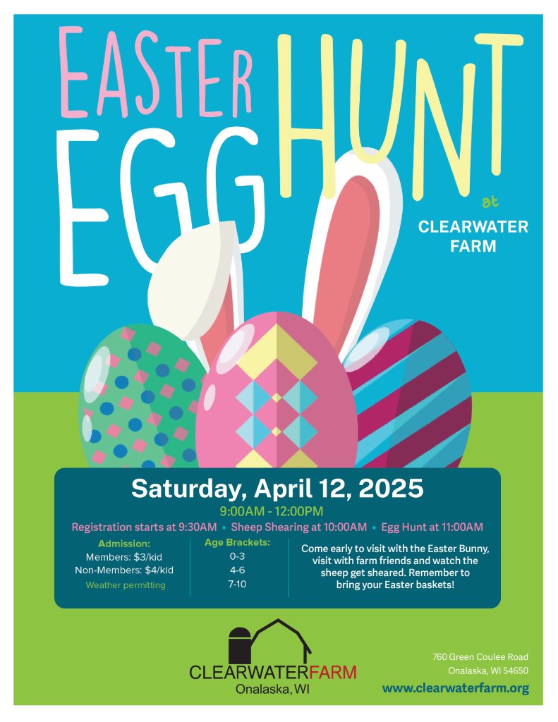 Illustrative for the April 12 2025 easter egg hunt