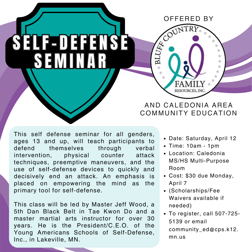 Rad New Self Defense Flyer Instagram Post