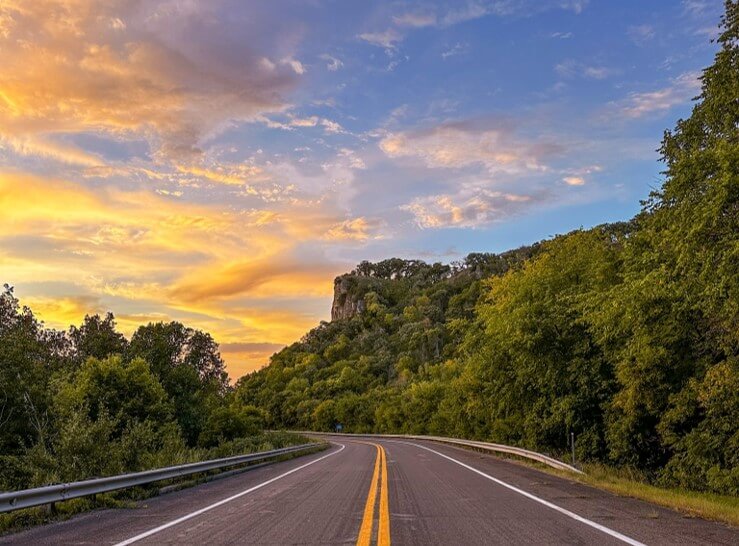 sunset road