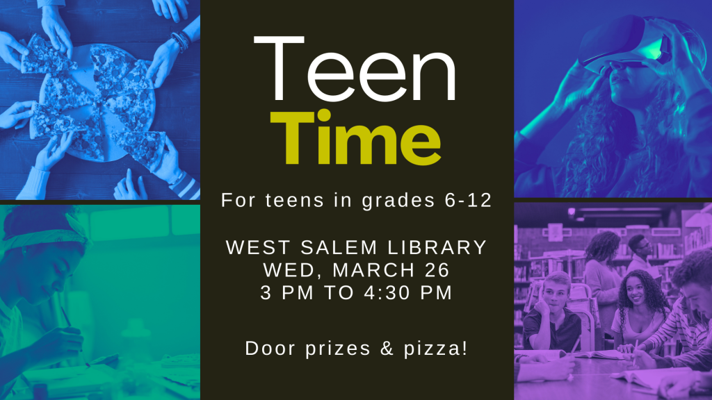 Teen Time WS March 26