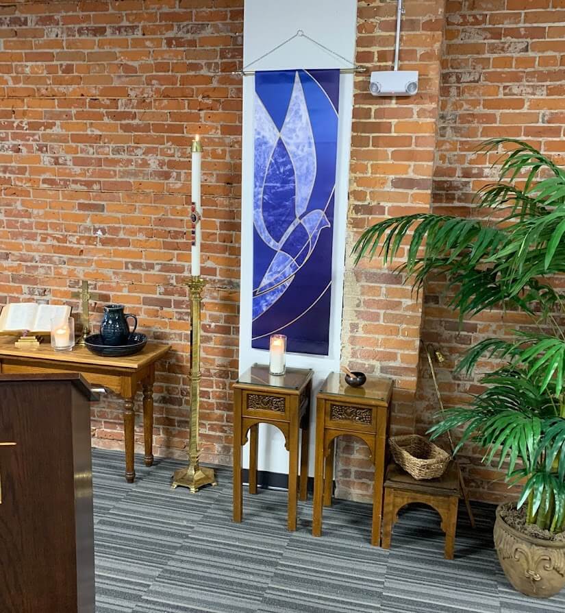 Sanctuary Blue Banner