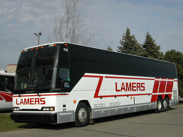 a bus parked on the side of the road