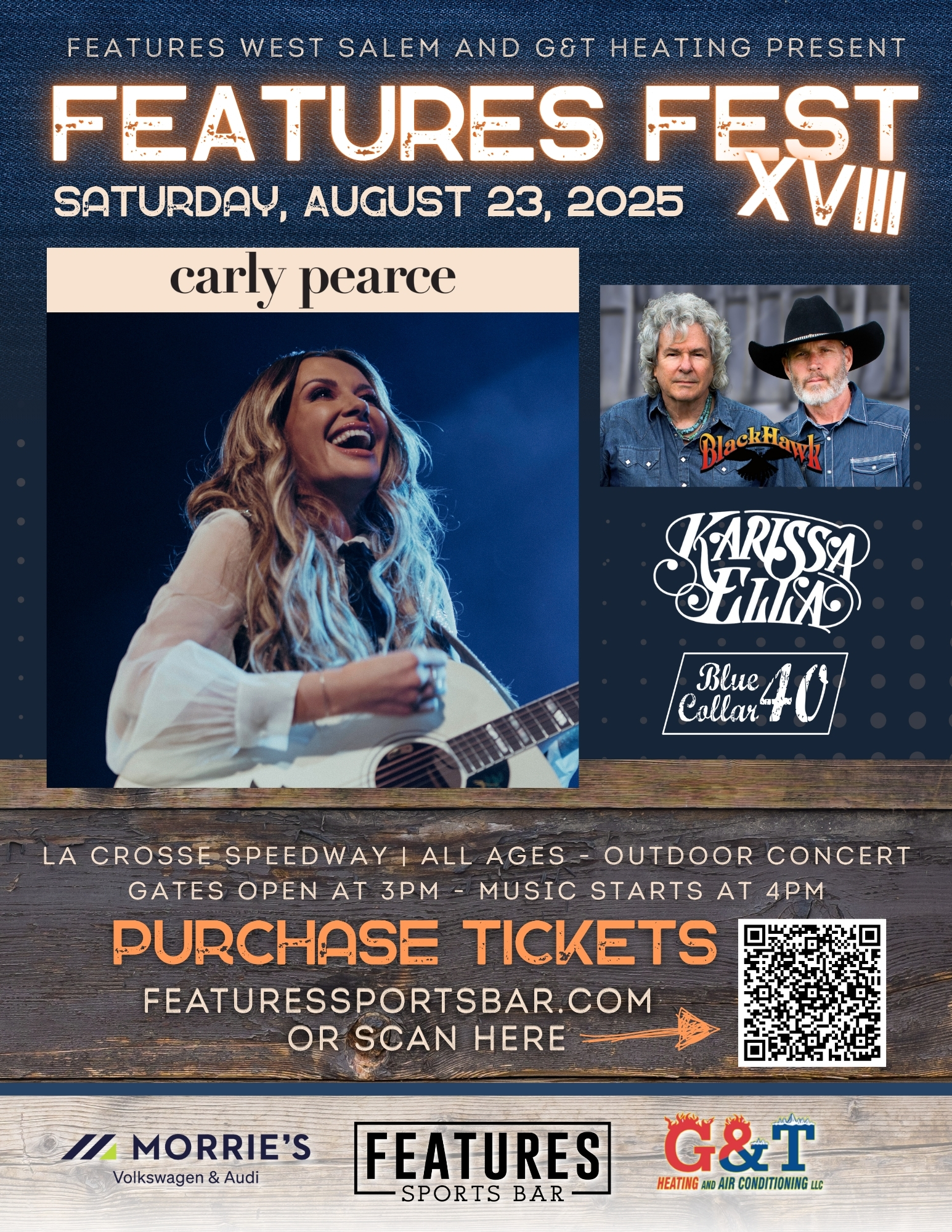 Features Fest XVIII August 23 2025 8.5x11in Flyer