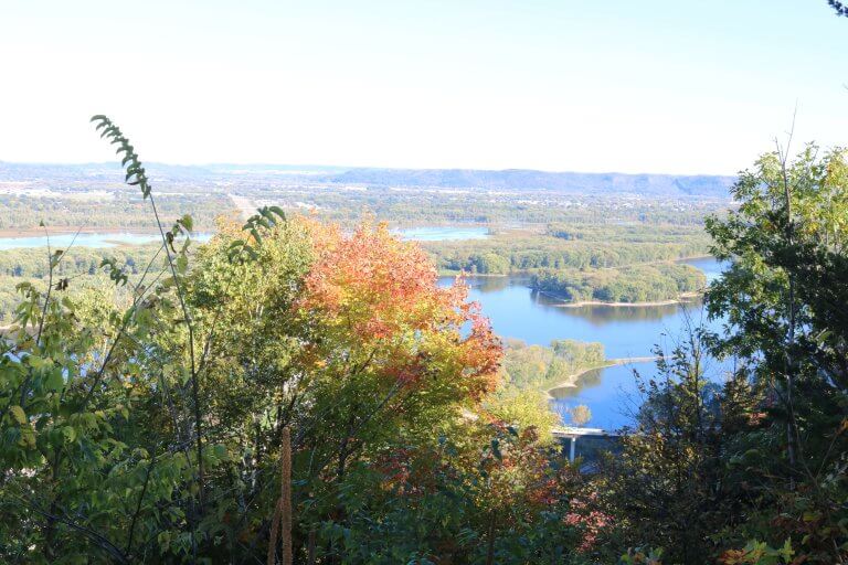 apple blossom scenic overlook in the fall