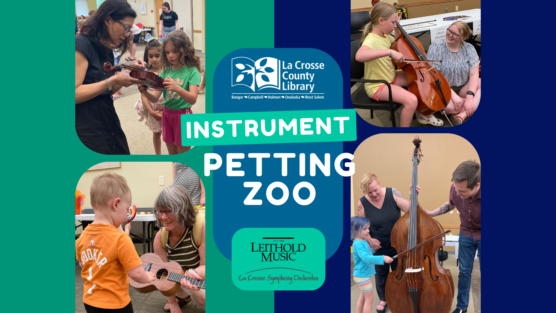 Instrument Petting Zoo event
