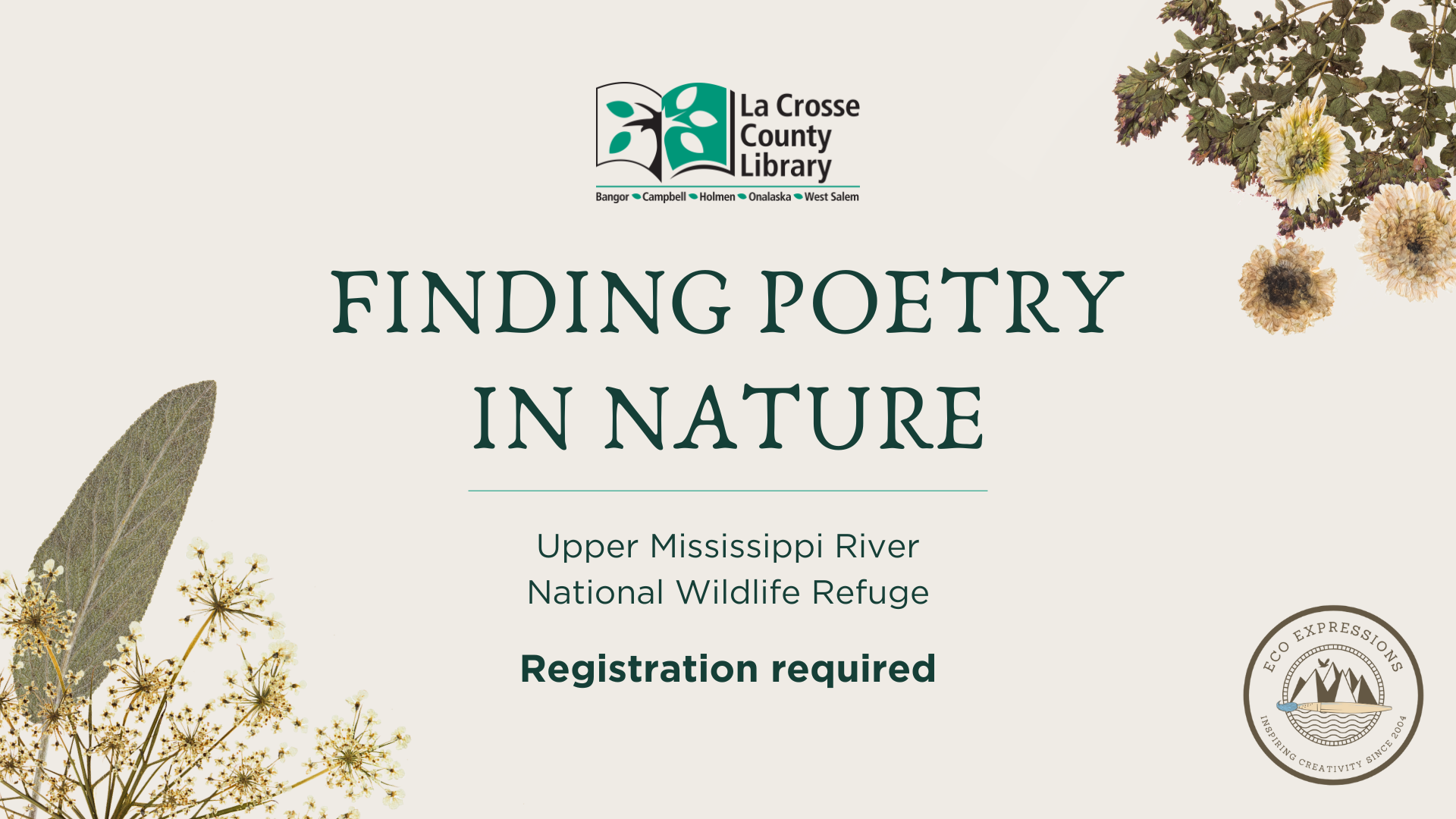 Poetry in Nature event 1