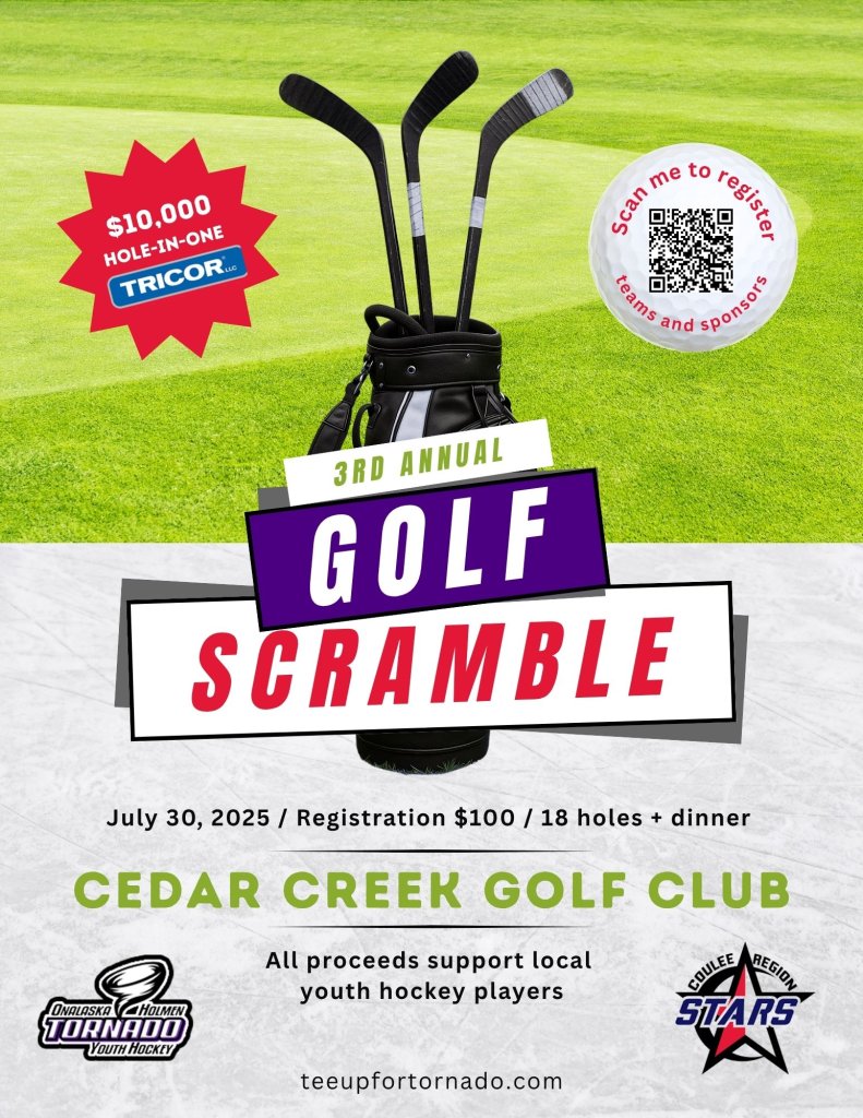 2025 Golf Outing Flyer Register