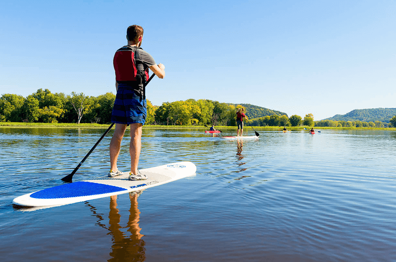 Man on a Paddleboard