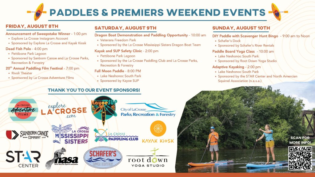 Paddles Premiers Schedule Slide
