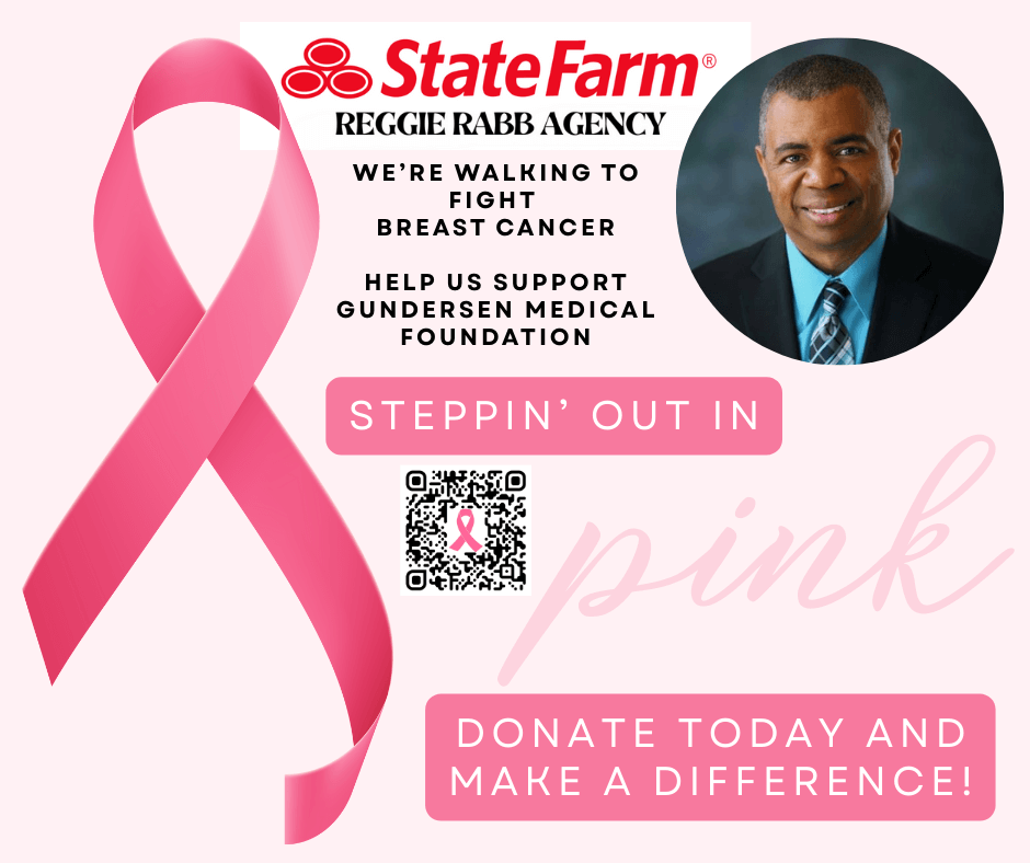 Steppin Out in Pink with QR Code