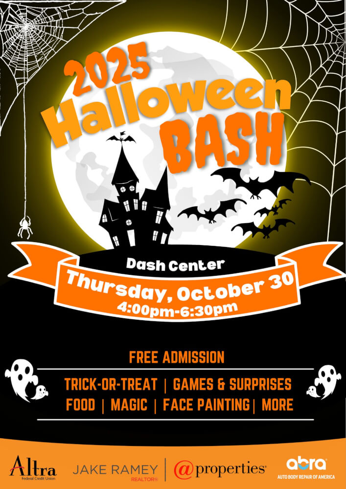 Halloween Bash 2025 11 Flyer for the Halloween bash