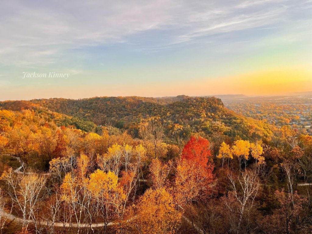 Fall at Grandad Bluff