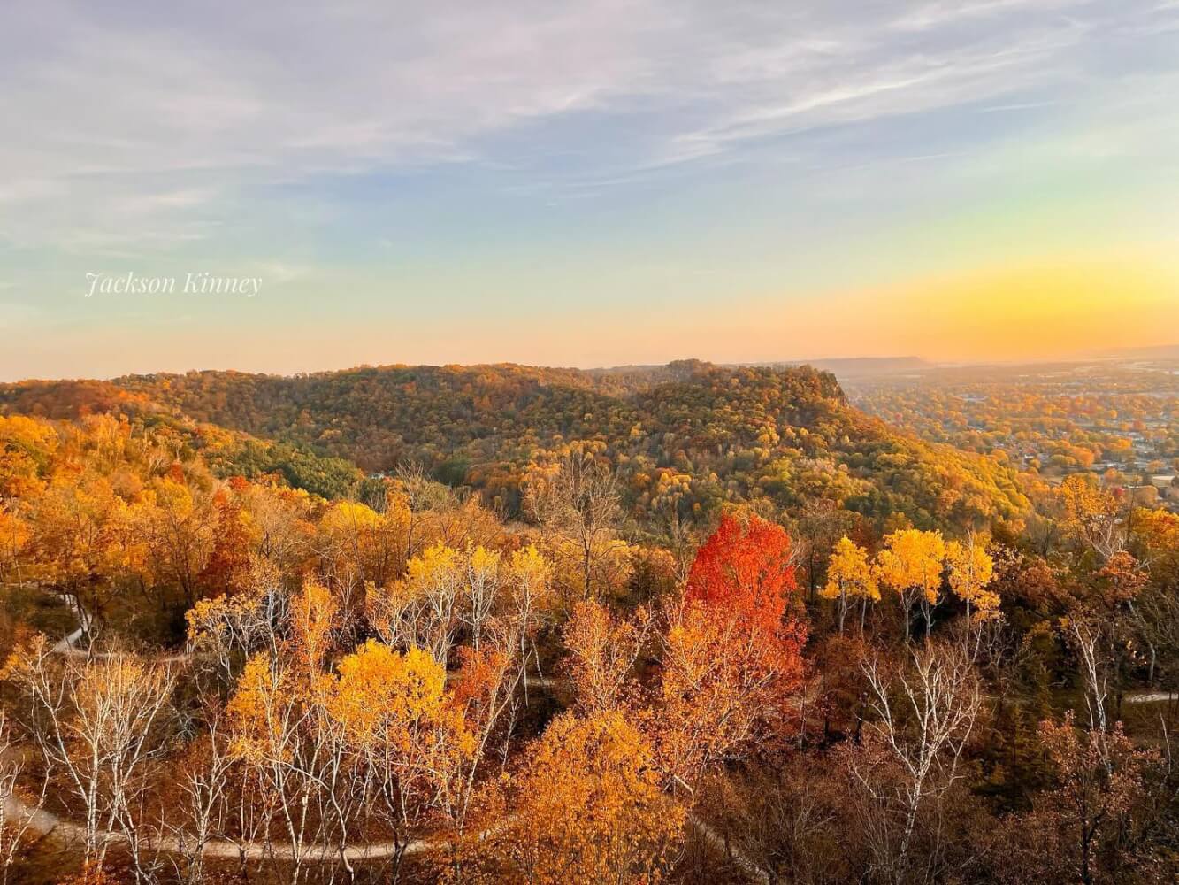 Fall at Grandad Bluff