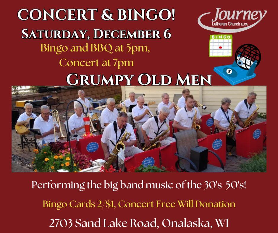 Grumpy Old Men in concert at Journey Lutheran