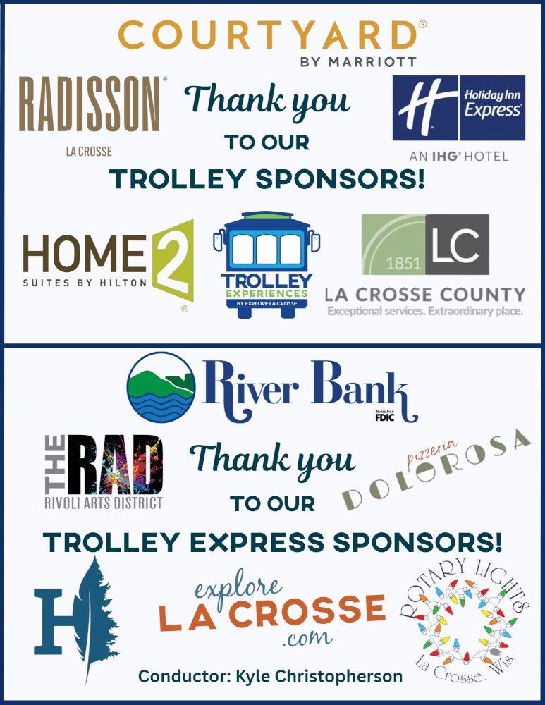 Historic Trolley Tours 11 Trolley Spnosor Thank You TE