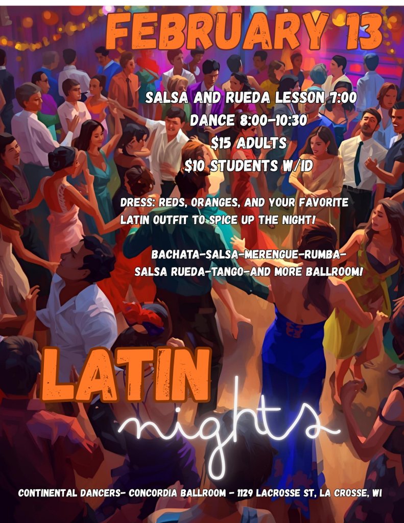 Latin Nights Dance -- Salsa and Rueda Lesson