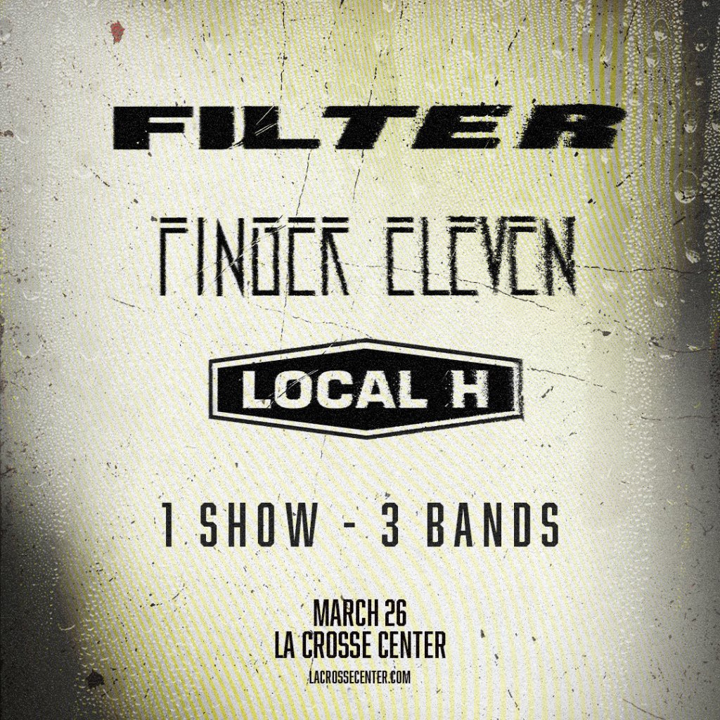 Filter, Finger Eleven, & Local H at the La Crosse Center