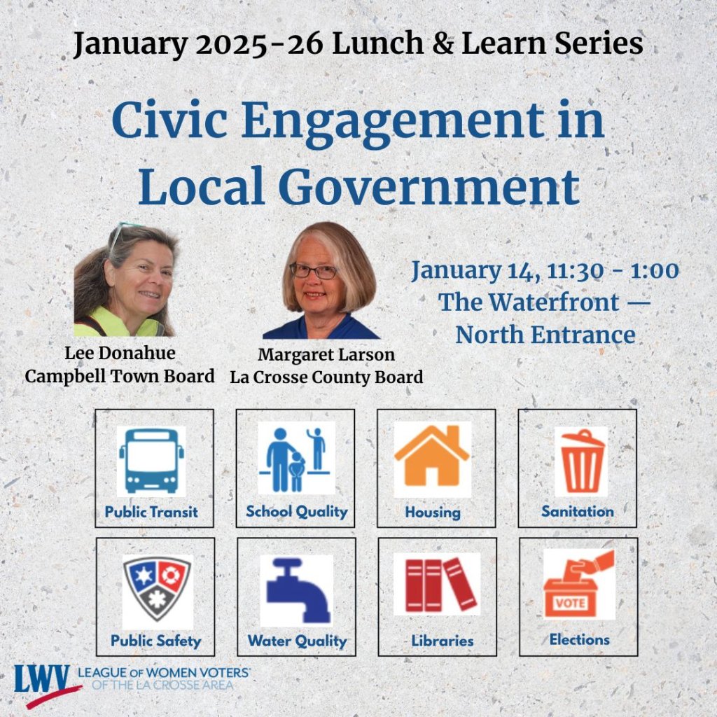 League of Women Voters Lunch & Learn