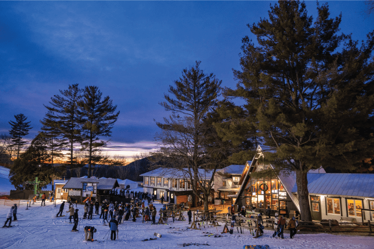 mt. la crosse, winter in la crosse wisconsin, night, ski resort, ski chalet, where to ski in wisconsin, ski and snowboard events in wisconsin, la crosse winter
