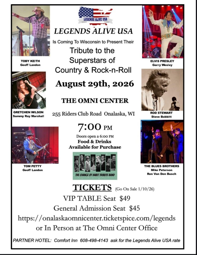 Tribute to the Superstars of Country & Rock-N-Roll