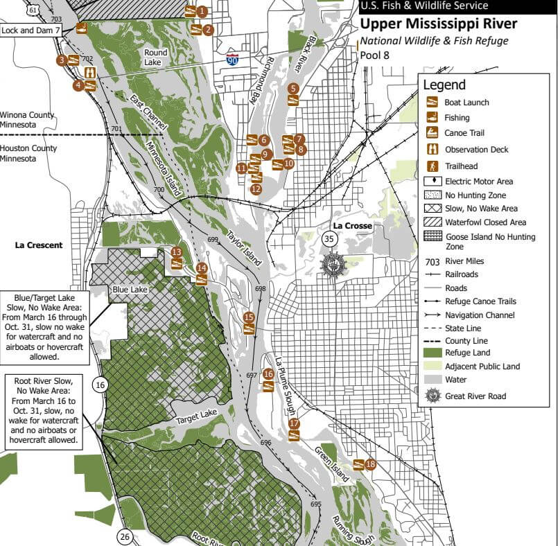 La Crosse Region Maps