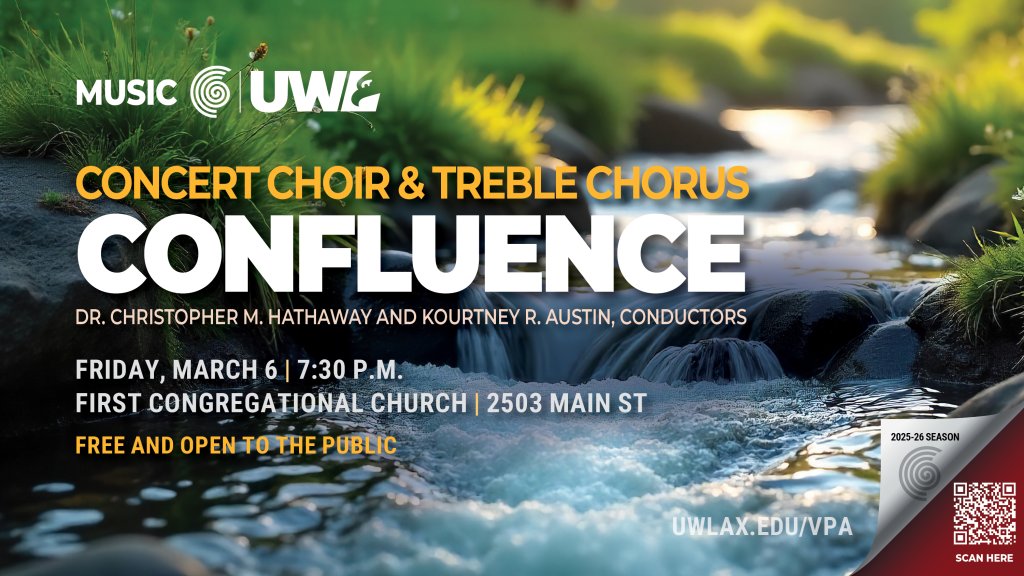 UWL Concert Choir & Treble Chorus: "Confluence"