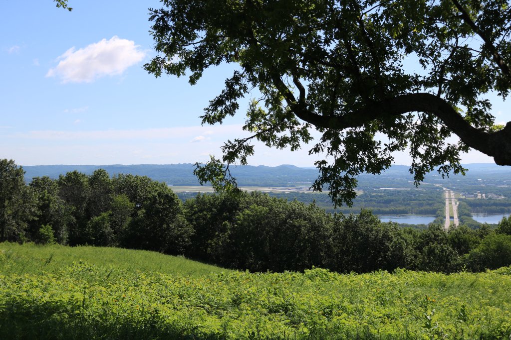 Apple Blossom Scenic Overlook in the summer