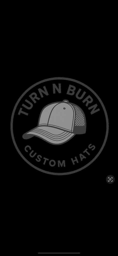 Turn N Burn Custom Hats logo