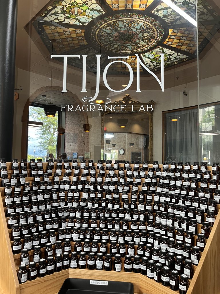 a showing of perfume scents