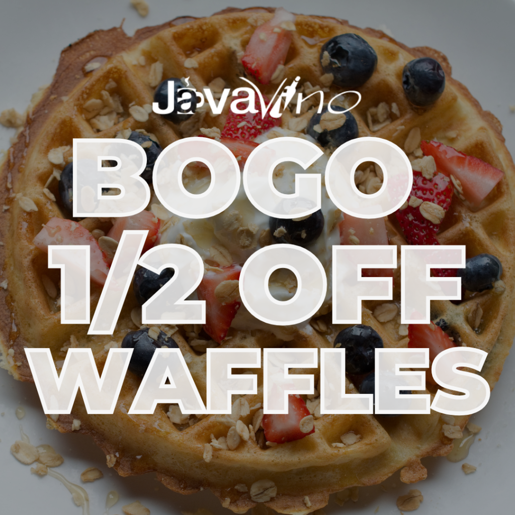 Waffle Week at Java Vino
