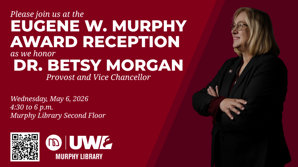 Eugene W. Murphy Award Reception, Honoring Dr. Betsy Morgan
