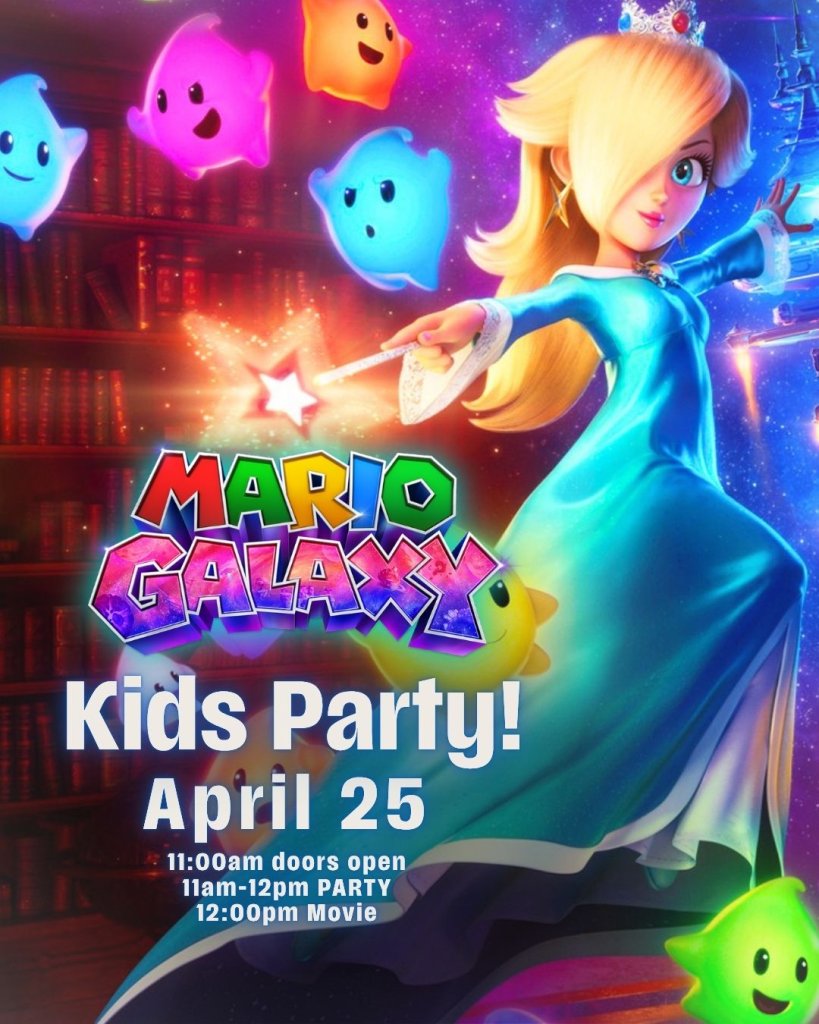 Super Mario Galaxy Kids Party!