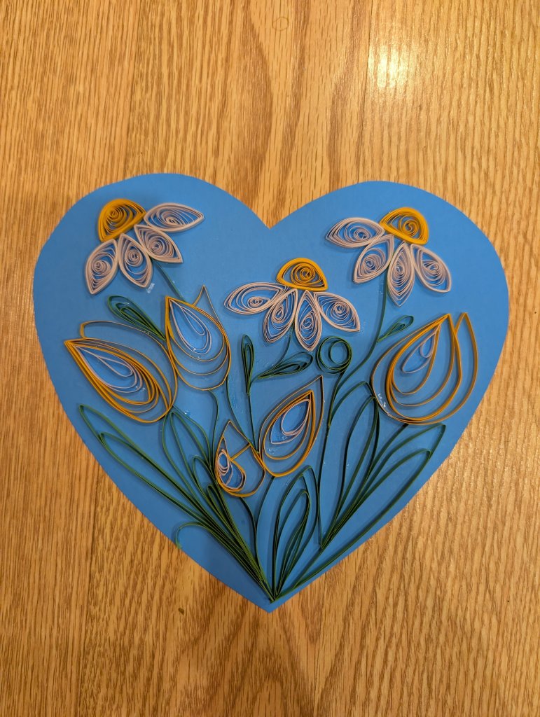 Mother'S Day Quilling Craft at Clearwater Farm