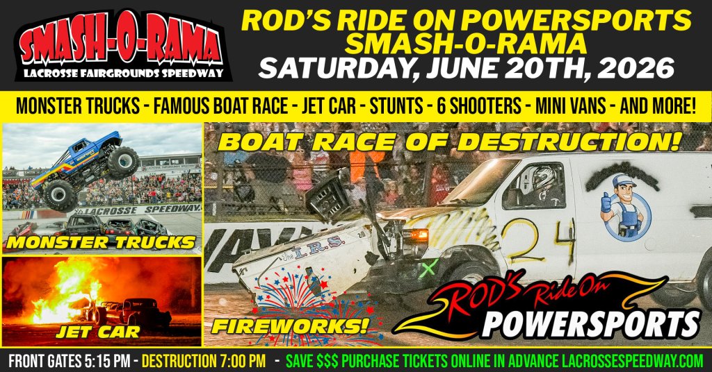 Rod's Ride On Powersports SMASH-O-RAMA