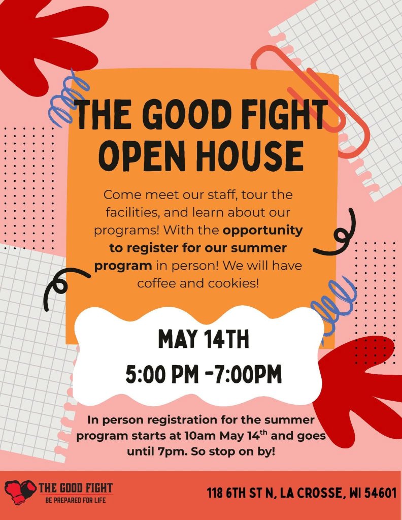 The Good Fight's Open House & Summer Registration Event